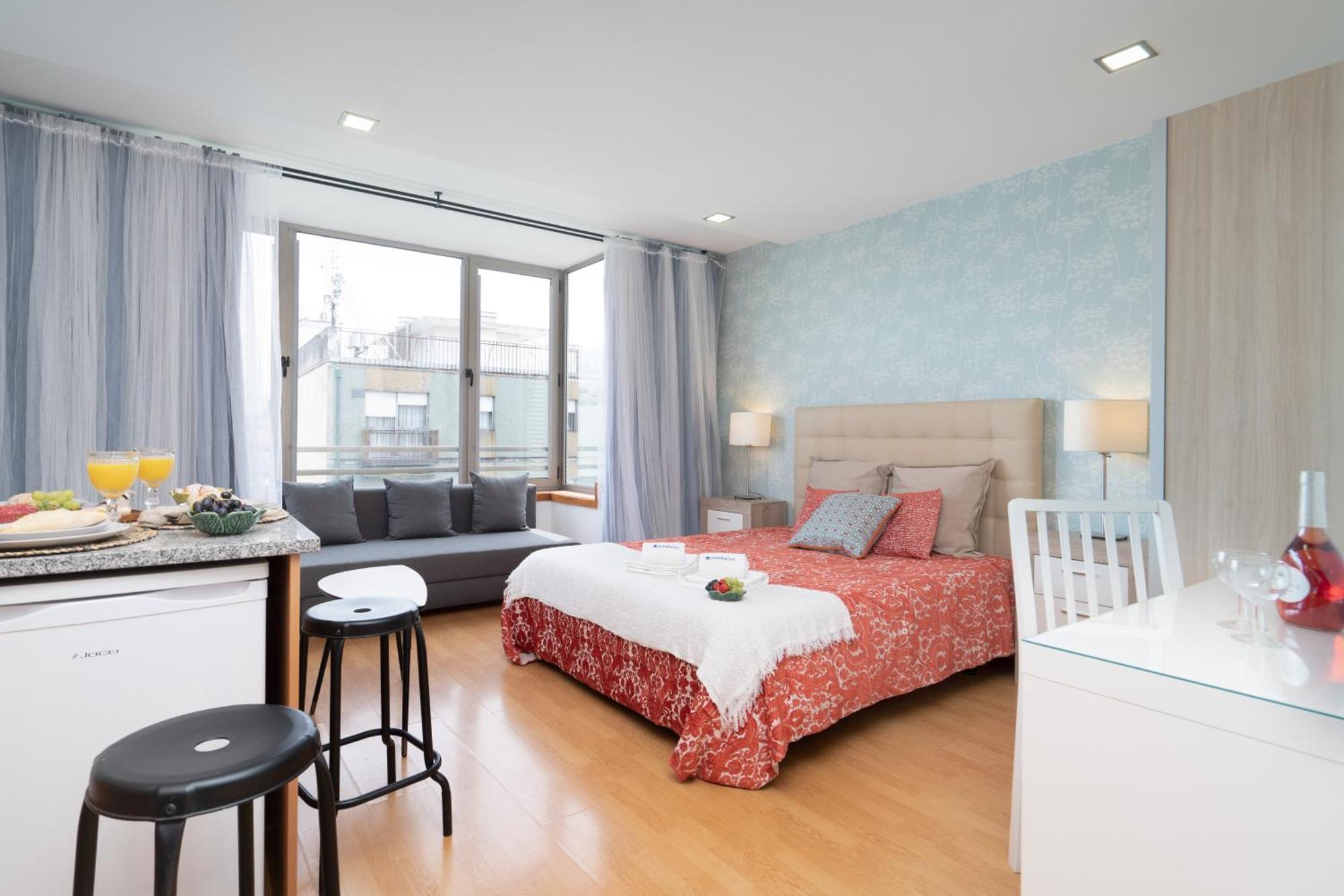Host Wise - Bright Quiet Flats - Prime Location Lejlighed Porto Værelse billede